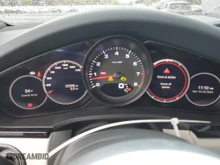 2023 Porsche Cayenne with VIN WP1AA2AY8PDA07877, listed as a Copart auction lot 77680334 with 22,398 mi miles and Salvage Title. Bid and sale history available at carsss.com. Image 9.