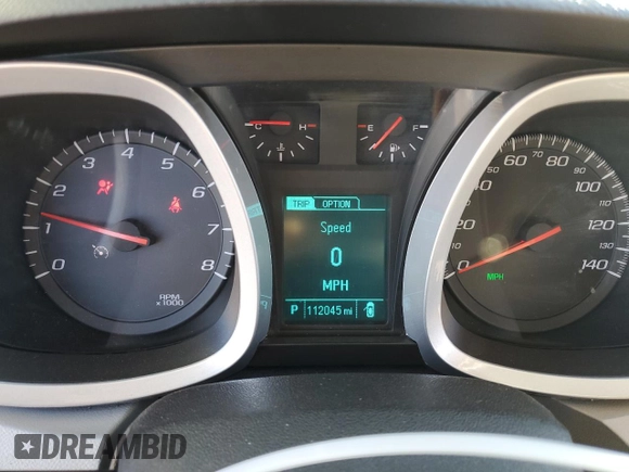 2015 Chevrolet Equinox LS with VIN 2GNALAEK6F1134480, listed as a Copart auction lot 81265364 with 112,045 mi miles and Salvage Title. Bid and sale history available at carsss.com. Image 9.