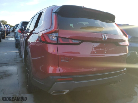 2024 Honda CR-V Hybrid Sport-L with VIN 7FARS6H81RE021196, listed as a Copart auction lot 74681594 with 0 mi miles and Salvage Title. Bid and sale history available at carsss.com. Image 6.
