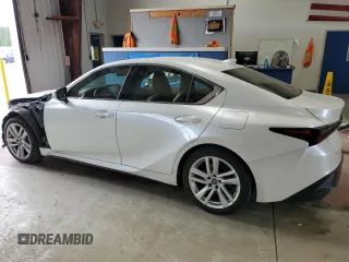 2021 Lexus IS with VIN JTHC81F23M5044893, listed as a Copart auction lot 60648004 with 9,210 mi miles and Non Repairable. Bid and sale history available at carsss.com. Image 2.