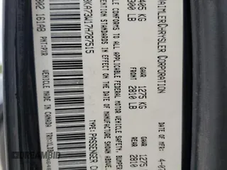 2007 Dodge Charger SRT-8 with VIN 2B3KA73W17H787515, listed as a Copart auction lot 55946524 with 133,295 mi miles and Salvage Title. Bid and sale history available at carsss.com. Image 13.