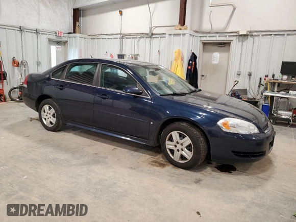 2009 Chevrolet Impala LS with VIN 2G1WB57K191167714, listed as a Copart auction lot 54899055 with 171,082 mi miles and Non Repairable. Bid and sale history available at DreamBid. Image 4.