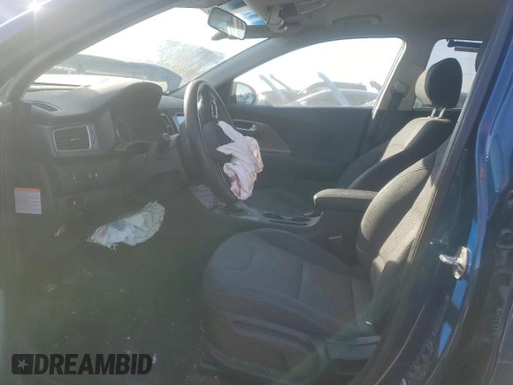 2019 Kia Niro LX with VIN KNDCB3LC2K5340545, listed as a Copart auction lot 44448285 with 49,587 mi miles and Salvage Title. Bid and sale history available at carsss.com. Image 7.