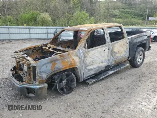 2014 GMC Sierra 1500 SLT z VIN 3GTU2VEC3EG470277, wystawiony jako Copart lot #52968965 z przebiegiem Nie podano mil oraz Szkoda całkowita • Salvage title. Historia ofert i sprzedaży dostępna na DreamBid. Obrazek 1.