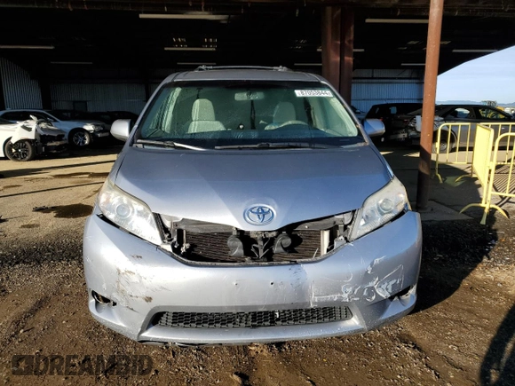 2013 Toyota Sienna LE with VIN 5TDJK3DC7DS063345, listed as a Copart auction lot 41707155 with 268,833 mi miles and Salvage Title. Bid and sale history available at carsss.com. Image 5.