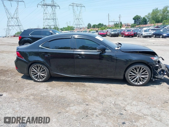 2015 Lexus IS 250 with VIN JTHCF1D25F5025399, listed as a IAAI auction lot 39680736 with 119,533 mi miles. Bid and sale history available at carsss.com. Image 14.