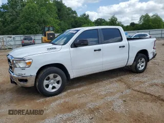 2023 Ram 1500 Big Horn with VIN 1C6SRFFT8PN508675, listed as a Copart auction lot 56055005 with 58,359 mi miles and Salvage title. Bid and sale history available at DreamBid. Image 1.