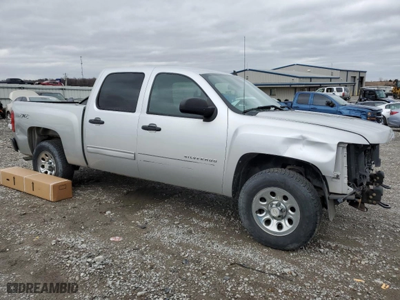 2011 Chevrolet Silverado 1500 LS with VIN 3GCPKREA0BG227136, listed as a Copart auction lot 47809235 with 193,385 mi miles and Salvage Title. Bid and sale history available at carsss.com. Image 4.