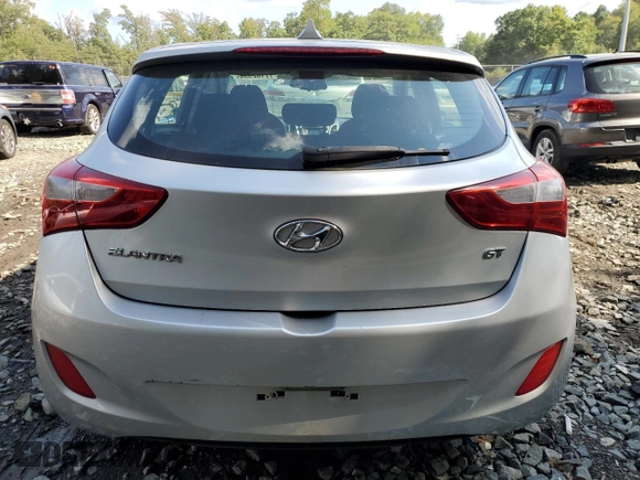 2013 Hyundai Elantra GT with VIN KMHD35LEXDU109993, listed as a Copart auction lot 72182534 with 79,647 mi miles and Salvage Title. Bid and sale history available at carsss.com. Image 6.