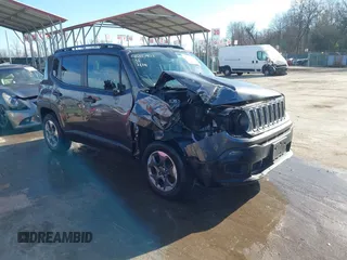 2017 Jeep Renegade Sport z VIN ZACCJBAH7HPF40297, wystawiony jako IAAI lot #41650907 z przebiegiem 35 630 mil mil oraz . Historia ofert i sprzedaży dostępna na DreamBid. Obrazek 1.