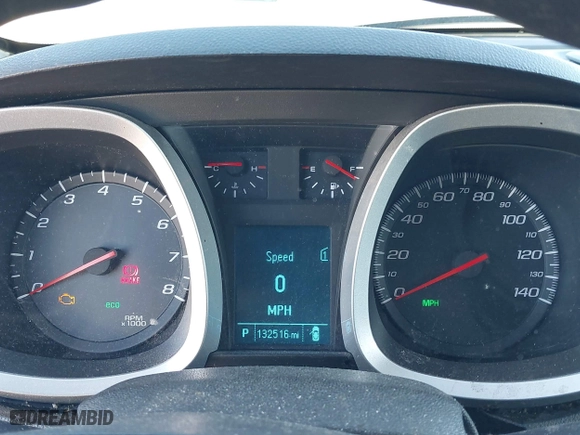 2012 Chevrolet Equinox LS with VIN 2GNALBEK7C6244202, listed as a IAAI auction lot 41307730 with 132,516 mi miles. Bid and sale history available at carsss.com. Image 7.