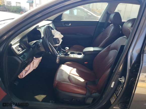 2017 Kia Optima LX 1.6T with VIN 5XXGT4L1XHG170765, listed as a Copart auction lot 78014084 with 119,583 mi miles and Salvage Title. Bid and sale history available at carsss.com. Image 7.