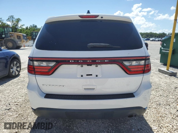 2018 Dodge Durango SXT with VIN 1C4RDHAG4JC100852, listed as a Copart auction lot 61000185 with 89,761 mi miles and Clean title. Bid and sale history available at DreamBid. Image 6.