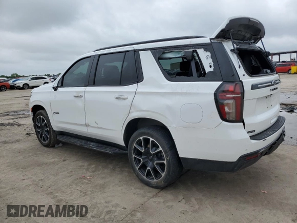2023 Chevrolet Tahoe RST с VIN 1GNSCRKD9PR391778, выставлен на аукционе Copart как лот 54725335 с пробегом Не указан миль и Списание • Salvage title. История ставок и продаж доступна на DreamBid. Изображение 2.