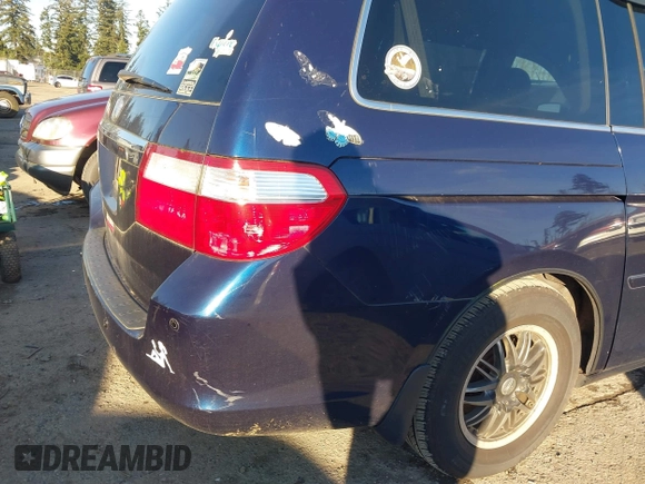 2006 Honda Odyssey TOURING with VIN 5FNRL38866B058344, listed as a IAAI auction lot 41298331 with 156,784 mi miles. Bid and sale history available at carsss.com. Image 6.
