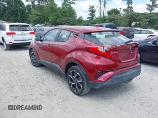 2018 Toyota C-HR XLE with VIN NMTKHMBX6JR054483, listed as a IAAI auction lot 42759739 with 89,820 mi miles and . Bid and sale history available at DreamBid. Image 3.