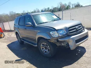 2003 Toyota Sequoia SR5 with VIN 5TDZT34A33S204408, listed as a IAAI auction lot 41860287 with 380,799 mi miles. Bid and sale history available at carsss.com. Image 1.