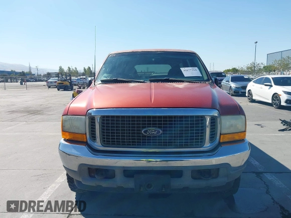 2001 Ford Excursion XLT z VIN 1FMNU41S11EB32749, wystawiony jako IAAI lot #42677214 z przebiegiem 178 624 mil mil oraz . Historia ofert i sprzedaży dostępna na DreamBid. Obrazek 6.