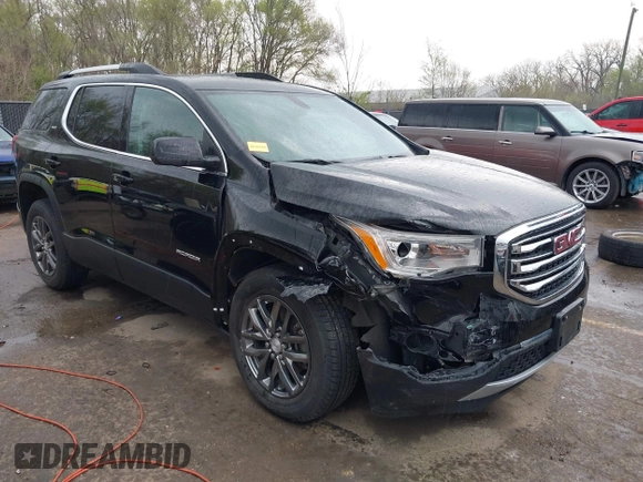 2018 GMC Acadia SLT with VIN 1GKKNULS5JZ113894, listed as a IAAI auction lot 41929343 with 85,825 mi miles and . Bid and sale history available at carsss.com. Image 1.