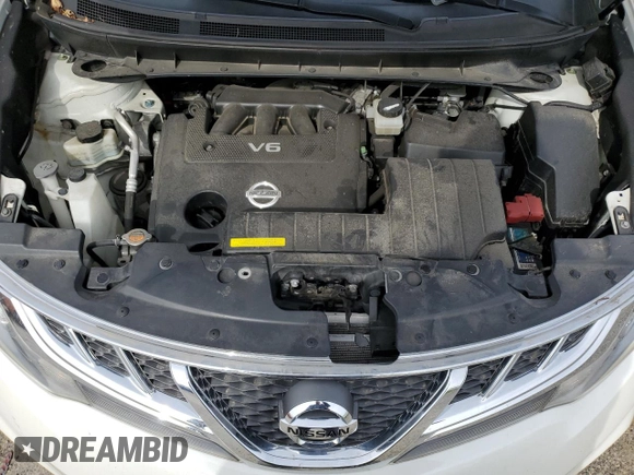 2014 Nissan Murano S with VIN JN8AZ1MW6EW504060, listed as a Copart auction lot 54063455 with 160,296 mi miles and Non Repairable. Bid and sale history available at DreamBid. Image 11.