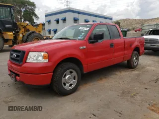 2008 Ford F-150 STX with VIN 1FTRX12W38FA65220, listed as a Copart auction lot 59760725 with 147,469 mi miles and Salvage title. Bid and sale history available at DreamBid. Image 1.