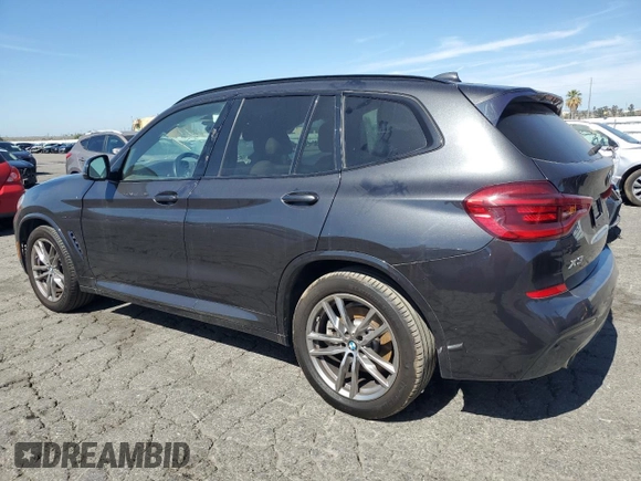 2021 BMW X3 sDrive30i z VIN 5UXTY3C07M9E82696, wystawiony jako Copart lot #56177645 z przebiegiem 46 477 mil mil oraz Szkody całkowita. Historia ofert i sprzedaży dostępna na DreamBid. Obrazek 2.