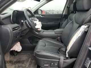 2024 Hyundai Palisade Limited z VIN KM8R54GE9RU731125, wystawiony jako Copart lot #43261325 z przebiegiem 4 929 mil mil oraz Szkoda całkowita • Salvage title. Historia ofert i sprzedaży dostępna na DreamBid. Obrazek 7.