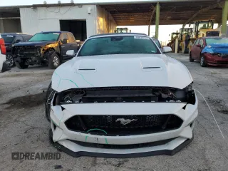 2022 Ford Mustang GT Premium with VIN 1FATP8FFXN5109133, listed as a Copart auction lot 84616234 with 28,163 mi miles and Salvage title. Bid and sale history available at DreamBid. Image 5.