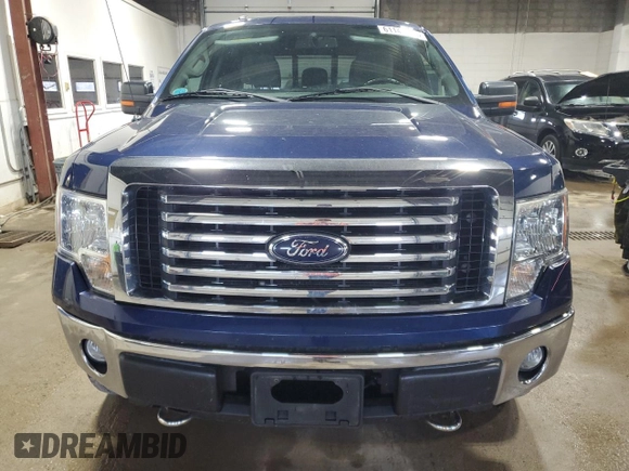2012 Ford F-150 XL with VIN 1FTFW1EF0CFC58189, listed as a Copart auction lot 61142605 with 121,857 mi miles and Salvage title. Bid and sale history available at DreamBid. Image 5.