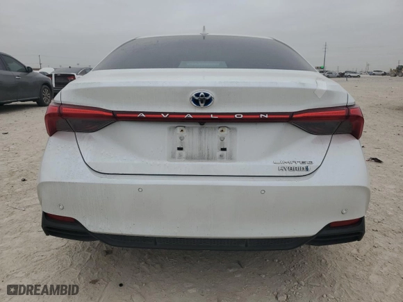 2020 Toyota Avalon Hybrid Limited with VIN 4T1D21FB4LU014633, listed as a Copart auction lot 42952625 with 79,434 mi miles and Salvage Title. Bid and sale history available at carsss.com. Image 6.