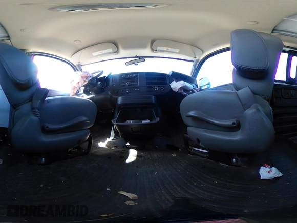 2019 Chevrolet Express Cargo Van with VIN 1GCWGAFG7K1196113, listed as a IAAI auction lot 41961791 with 80,015 mi miles. Bid and sale history available at carsss.com. Image 19.