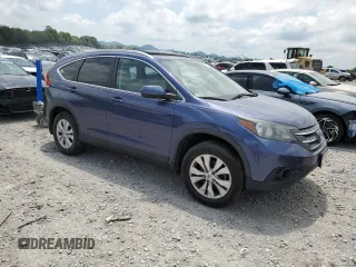 2013 Honda CR-V EX-L with VIN 2HKRM3H78DH510006, listed as a Copart auction lot 55934845 with 267,218 mi miles and Clean Title. Bid and sale history available at DreamBid. Image 4.