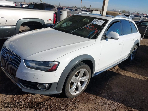 2013 Audi allroad A6 V8 with VIN WA1UFBFL7DA181041, listed as a IAAI auction lot 41638491 with 122,188 mi miles and . Bid and sale history available at DreamBid. Image 2.