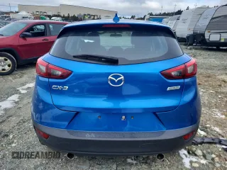 2017 Mazda CX-3 Sport with VIN JM1DKDB75H0141784, listed as a Copart auction lot 48358585 with 0 mi miles and Salvage Title. Bid and sale history available at carsss.com. Image 6.