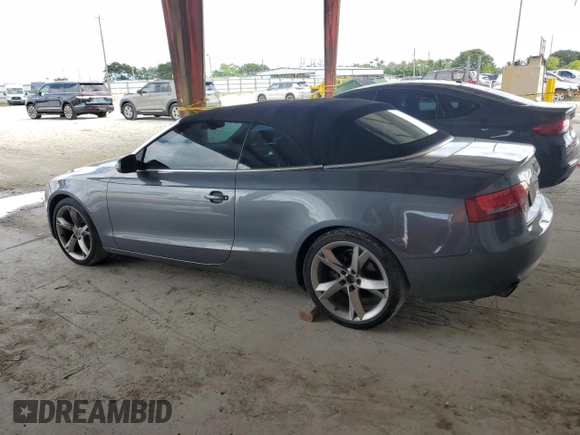 2012 Audi A5 2.0T Premium Plus with VIN WAUJFAFH4CN001047, listed as a Copart auction lot 80074104 with 99,041 mi miles and Clean Title. Bid and sale history available at carsss.com. Image 2.