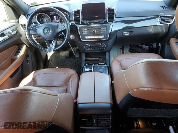 2017 Mercedes-Benz GLS 450 with VIN 4JGDF6EE6HA820771, listed as a Copart auction lot 45263644 with 81,927 mi miles and . Bid and sale history available at DreamBid. Image 8.