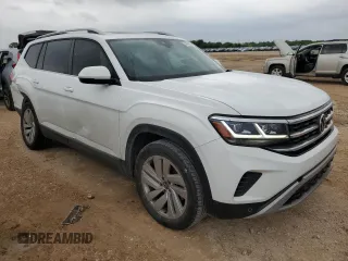 2021 Volkswagen Atlas SEL with VIN 1V2BP2CA5MC545411, listed as a Copart auction lot 54164325 with 93,875 mi miles and Salvage title. Bid and sale history available at DreamBid. Image 4.
