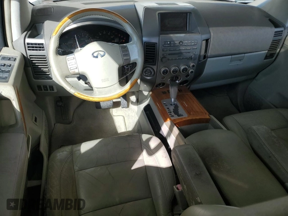 2005 Infiniti QX56 z VIN 5N3AA08CX5N804531, wystawiony jako Copart lot #43847445 z przebiegiem 130 074 mil mil oraz Szkoda całkowita • Salvage title. Historia ofert i sprzedaży dostępna na DreamBid. Obrazek 8.