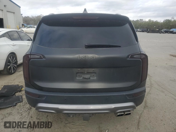 2022 Kia Telluride EX with VIN 5XYP34HC2NG301981, listed as a Copart auction lot 86183774 with 70,373 mi miles and Salvage title. Bid and sale history available at DreamBid. Image 6.