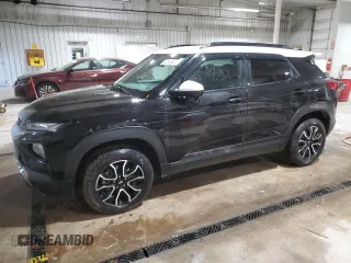2022 Chevrolet TrailBlazer ACTIV with VIN KL79MSSLXNB141245, listed as a Copart auction lot 82598824 with 19,142 mi miles and Salvage Title. Bid and sale history available at carsss.com. Image 1.