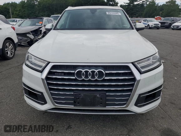 2018 Audi Q7 Premium Plus z VIN WA1LAAF71JD026440, wystawiony jako Copart lot #65244445 z przebiegiem Nie podano mil oraz Czysty tytuł • Clean title. Historia ofert i sprzedaży dostępna na DreamBid. Obrazek 5.