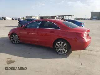 2018 Mercedes-Benz CLA with VIN WDDSJ4EB0JN599242, listed as a Copart auction lot 42423663 with 54,976 mi miles. Bid and sale history available at carsss.com. Image 2.