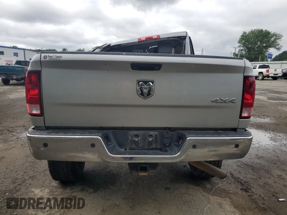 2018 Ram 2500 Tradesman with VIN 3C6UR5CJ6JG190223, listed as a Copart auction lot 58496315 with 87,978 mi miles and Salvage title. Bid and sale history available at DreamBid. Image 6.