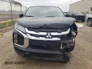 2020 Mitsubishi Outlander ES with VIN JA4AP3AU1LU017562, listed as a Copart auction lot 82314074 with 112,089 mi miles and Salvage title. Bid and sale history available at DreamBid. Image 5.