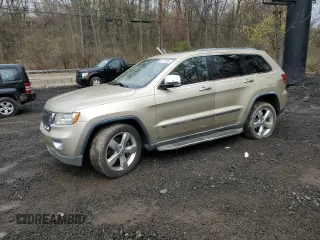 2012 Jeep Grand Cherokee Overland with VIN 1C4RJECT2CC146300, listed as a Copart auction lot 51774655 with 91,947 mi miles and Salvage Title. Bid and sale history available at carsss.com. Image 1.