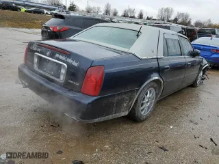 2002 Cadillac DeVille with VIN 1G6KD57Y62U182386, listed as a Copart auction lot 39178934 with 167,340 mi miles and Salvage Title. Bid and sale history available at carsss.com. Image 3.