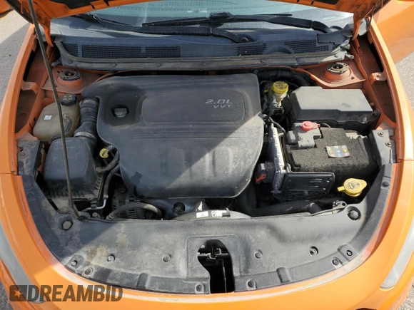 2013 Dodge Dart SXT with VIN 1C3CDFBA7DD310532, listed as a Copart auction lot 49890035 with 202,155 mi miles and Salvage Title. Bid and sale history available at DreamBid. Image 11.