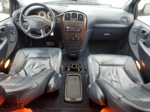 2001 Chrysler Town & Country LXi with VIN 2C4GP54L21R342004, listed as a Copart auction lot 80825364 with 153,433 mi miles and Salvage Title. Bid and sale history available at DreamBid. Image 8.