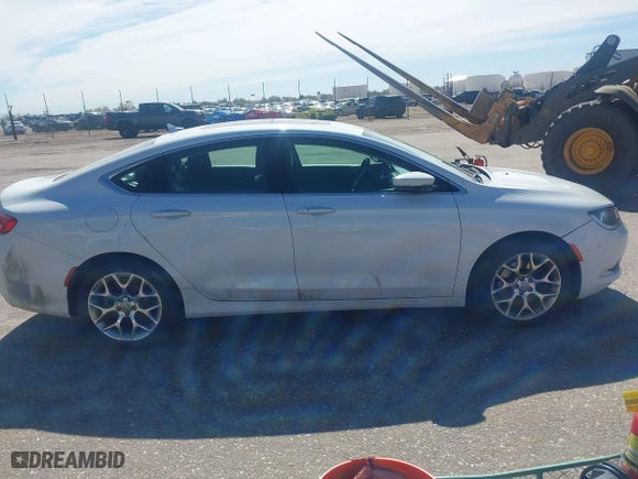 2015 Chrysler 200 C with VIN 1C3CCCEG8FN624043, listed as a IAAI auction lot 42045910 with 96,143 mi miles. Bid and sale history available at carsss.com. Image 13.