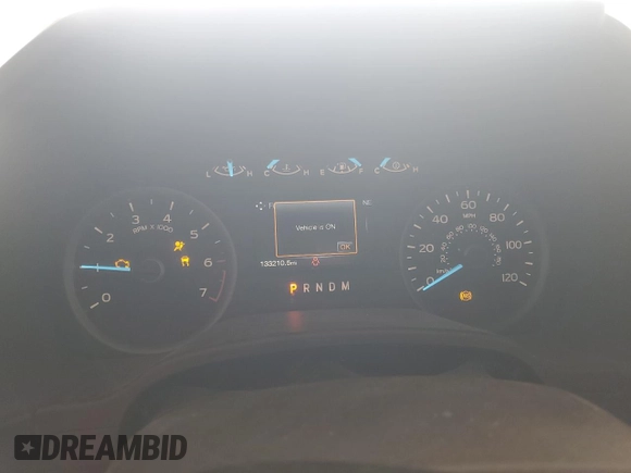 2020 Ford F-150 XL with VIN 1FTEW1C51LFA79701, listed as a Copart auction lot 46632025 with 133,210 mi miles and Salvage Title. Bid and sale history available at carsss.com. Image 9.
